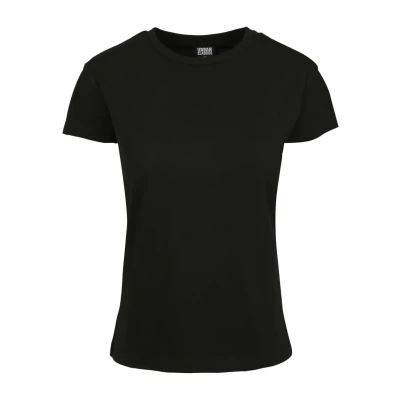 Abbildung von Urban Classics Ladies Basic BOX TEE Tshirt basic, Damen, Größe: 3XL, Black