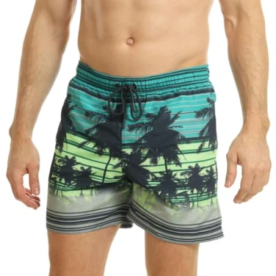 Abbildung von RIPT Herren Essentials Quick Dry UV 50 Sonnenschutz Badeshorts Badehose, Rosa, S
