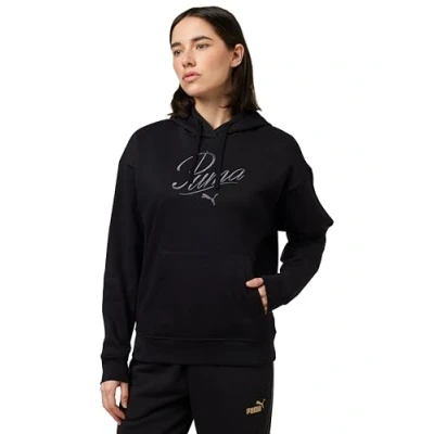 Abbildung von PUMA Unisex ESS Script Comfort Hoodie FL Hoodies (1er Pack)