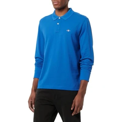 Abbildung von GANT REG Shield Rugger Poloshirt, Herren, Größe: 4XL, Lapis blue