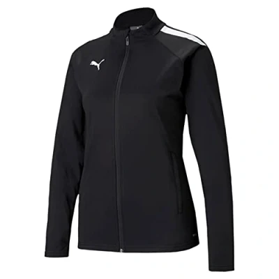 Abbildung von puma Teamliga Laufjacke, Damen, Größe: Small, black / white