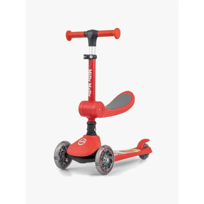 Abbildung von Milly Mally Fuzzy Tretroller, Rot