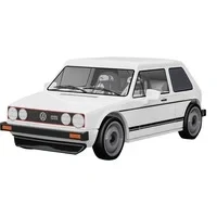 Abbildung von Volkswagen Golf GTI (1976 1983), Konstruktionsspielzeug