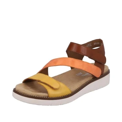 Abbildung von Remonte Keilsandalette, Damen, Größe: 39, Marron multi Schuhe