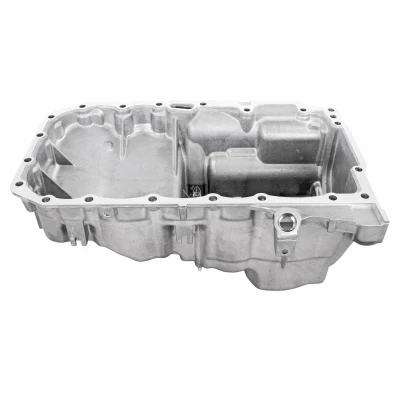 Abbildung von VAICO V20 4070 Ölwanne mit Ölablassschraube Bohrung für Ölstandsensor Aluminium BMW: 3 Touring, 1 Schrägheck, Schrägheck