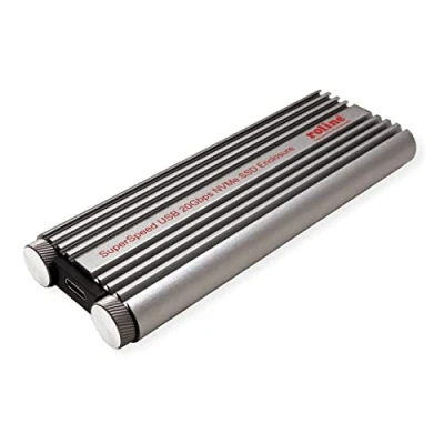 Abbildung von ROLINE Externes SSD Gehäuse, M.2, NVMe zu USB 3.2 Gen 2x2 Typ C