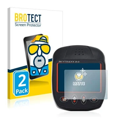 Abbildung von BROTECT Entspiegelungs Schutzfolie für Skytraxx 2.0 Vario (2 Stück) Matte Displayschutz Folie, Anti Reflex, Fingerprint