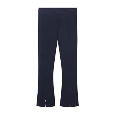 Abbildung von TOM TAILOR Mädchen Kinder Leggings mit Schlitz 1035190, Blau, 104 110