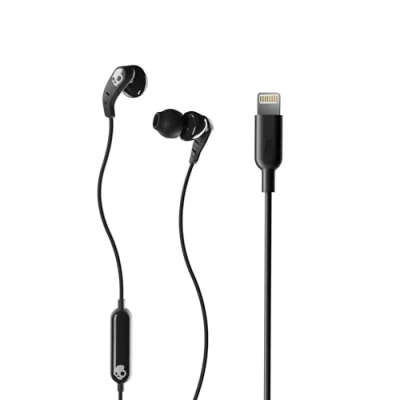 Abbildung von Skullcandy Set Lightning Kabelgebundener In Ear Kopfhörer, Mikro, Kompatibel mit iPhone Schwarz