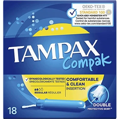 Abbildung von Tampax Compak Regular 18 stk.