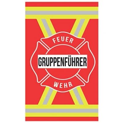 Abbildung von Feuerwehr Gruppenführer: Praktischer Begleiter für Notizen im Einsatz Notizbuch Gruppenführer (rot)
