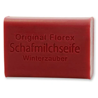 Abbildung von Winterzauber Florex Schafmilchseife 100g
