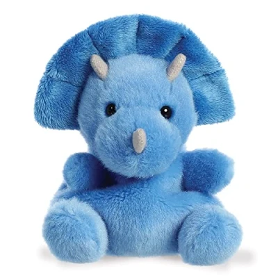 Abbildung von Aurora World Aurora, 33616, Palm Pals Tank Triceratops, 13cm, Plüsch, Blau