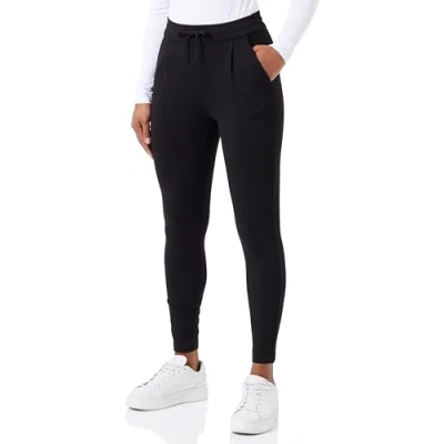 Abbildung von VERO MODA Damen Vmeva Mr Loose String Pnt Ga Ptt Noos, Schwarz, XXS / 30L