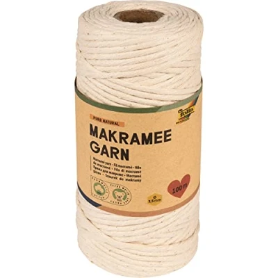 Abbildung von folia Makramee Garn natur