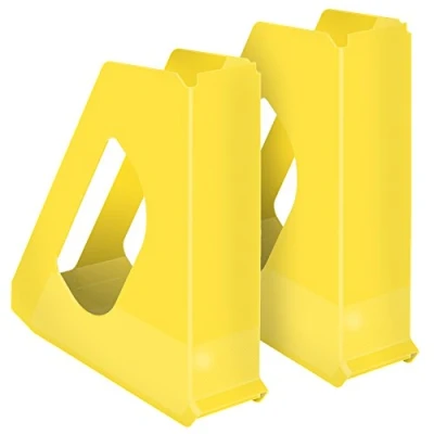 Abbildung von Esselte Stehsammler, A4, 10er Pack, Gelb, VIVIDA, Europost, 623936