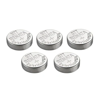 Abbildung von 5 Stück Renata Single Uhrenbatterie Swiss Made 377 oder SR626SW AG4 1,5 V
