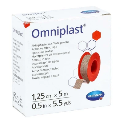 Abbildung von Omniplast Fixierpflaster Textilgew.1,25 cmx5 m