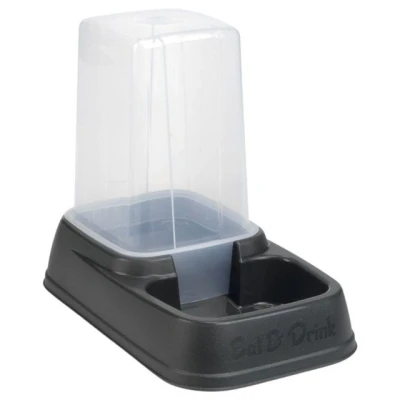 Abbildung von Beeztees Futter Trinkautomat Anthrazit 33,5x20x27cm 3700ml
