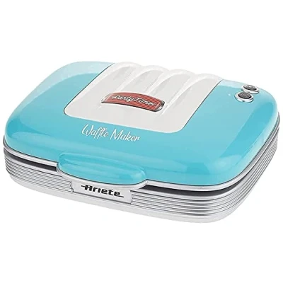 Abbildung von Ariete Waffeleisen &quot;1973B blau Party Time&quot;, 700 W