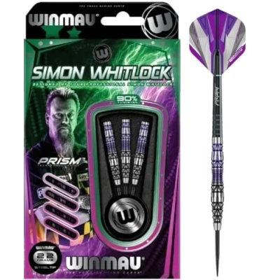 Abbildung von Winmau Dartpfeil S.Whitlock Steeldart Spezial Edition 1437 22 g oder 24