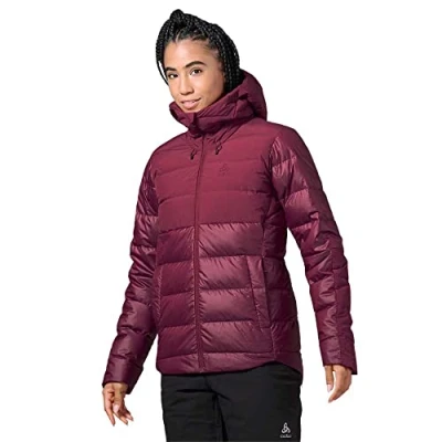 Abbildung von ODLO Insulated Severin Nthermic Hooded Daunenjacke Raspberry fudge, Damen, Größe: Large, fudge