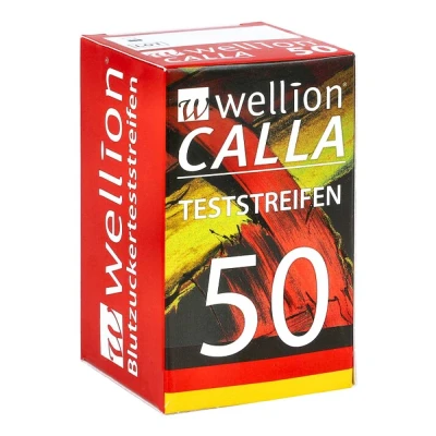 Abbildung von Wellion Calla Blutzuckerteststreifen
