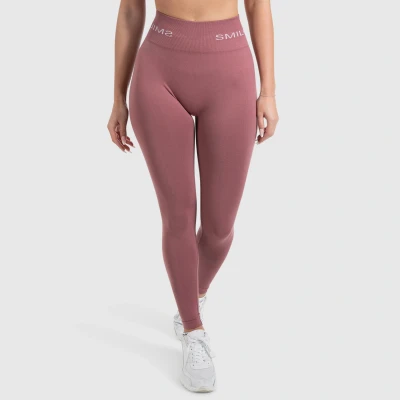 Abbildung von Smilodox Scrunch Azura Tights, Damen, Größe: Large, Altrosa