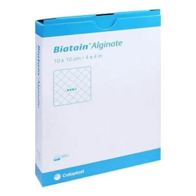 Abbildung von Biatain Alginate Kompressen 10x10 cm 10 St