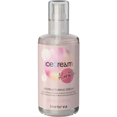 Abbildung von Inebrya Ice Cream Keratin Restructuring Serum Fluido Ristrutturante 100m