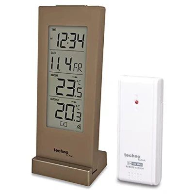 Abbildung von technoline Wetterstation WS 9767 champagner