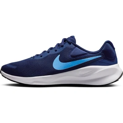 Abbildung von Nike Performance Revolution 7 Laufschuh Straße, Herren, Größe: 41, Blue void/university blue/white/black Schuhe