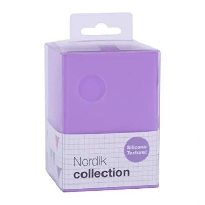 Abbildung von APLI 18447 Silikon Stiftehalter VIOLETA Nordik Collection 70 x 95 mm