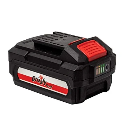 Abbildung von Grizzly Tools Akku 20V, 4,0 Ah langlebiger Lithium Ionen Ersatzakku