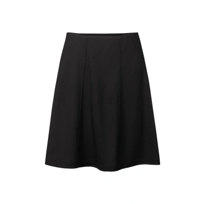 Abbildung von Street One Studio Damen F361736 Rock in Unifarbe, Schwarz, 38