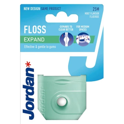 Abbildung von Jordan Dental Floss Expand Fresh Mint 25m