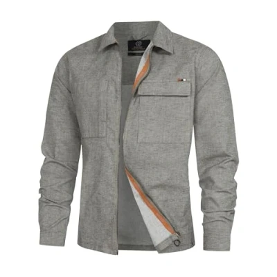 Abbildung von Indicode Jeans Euron Hemd, Herren, Größe: Medium, Army