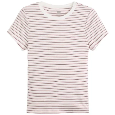 Abbildung von Levi&#039;s Basic Housemark T Shirt Damen Rosa /