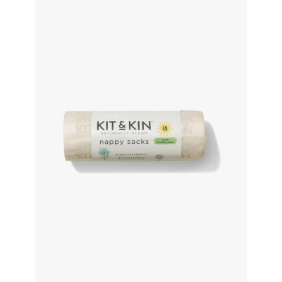Abbildung von Kit &amp; Kin Biologisch abbaubare Windelsäcke (60 Stück), 1 count (Pack of 60)