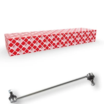 Abbildung von febi BILSTEIN 28470 Koppelstange Vorderachse links, rechts 380 M12 x 1,5 Plus mit selbstsichernder Mutter Stahl schwarz