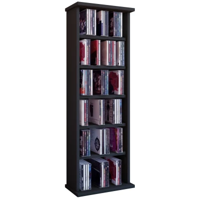 Abbildung von VCM CD Regal Holz DVD Stand Schrank Ständer Vostan, 1 tlg.