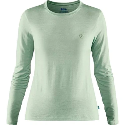 Abbildung von FJALLRAVEN Damen Abisko Wool Ls W Unterhemd, Mintgrün, XXS