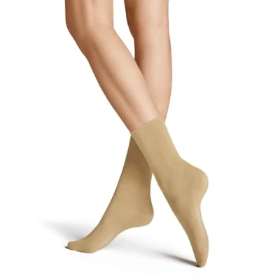 Abbildung von Hudson Damen Socken Relax Fine Rollrand Beige 0710 35 38