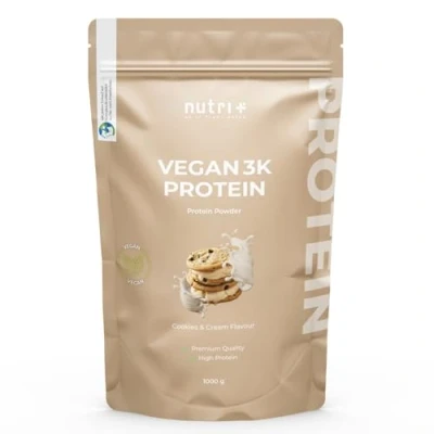 Abbildung von nutri+ Protein Pulver Vegan 3K Pulver, 1 er