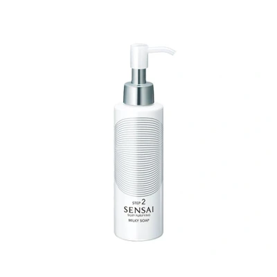 Abbildung von Sensai Silky Purifying Milky Soap 150 ml