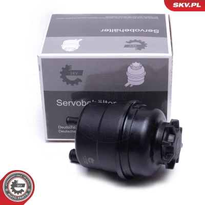 Abbildung von ESEN SKV 61SKV902 Ausgleichsbehälter, Hydrauliköl Servolenkung mit Abdeckung BMW: 7, 5 Limousine, 3 MINI: Cabrio, Schrägheck