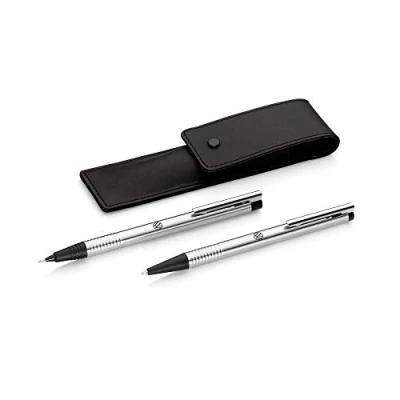 Abbildung von Volkswagen 000087703NEYZQ Kugelschreiber Druckbleistift Kuli Stift Schreibset, mit neuem VW Logo