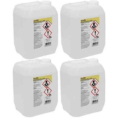 Abbildung von 4x 5 L = 20 Eurolite Smoke Nebel Fluid, B (Basic) Nebelfluid für Nebelmaschine