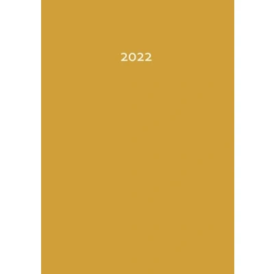 Abbildung von 2022: Kalender / Wochenplaner Timer SENFGELB (gelb) DIN A5 1 Woche pro Doppelseite