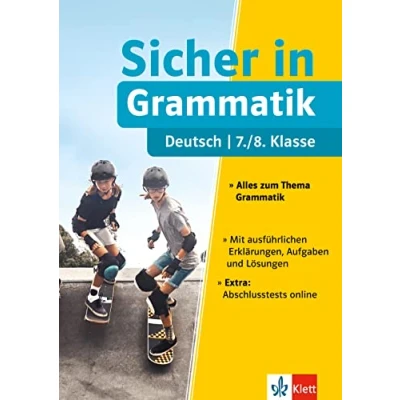 Abbildung von Klett Sicher in Deutsch Grammatik 7./8. Klasse: Alles zum Thema